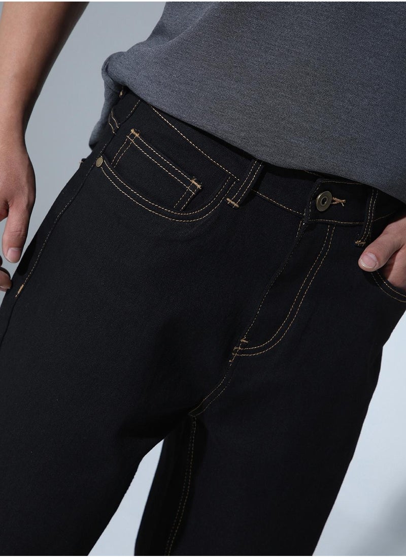 Hubberholme - Men Black Jeans - Classic Everyday Wear - Image 1