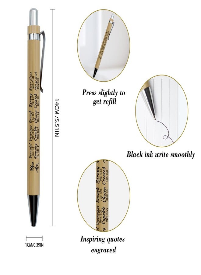 Tarevaniwa Christmas Christian Gifts Bible Bookmark for Women & Pen Set - First Communion Gifts, Baptism Gifts, Confirmation Gift Ideas - Religious Gift for Girl, Boy, Men,Book Lovers - Image 3