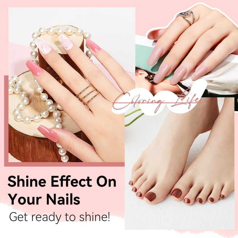 MIZHSE Nail Polish Set: 6 Classic Nude Colors Collection Milky White Nude Pink, Quick Dry Nail Lacquer Fingernail Manicure DIY Nail Art Salon, Ideal Gift for Women - Image 4