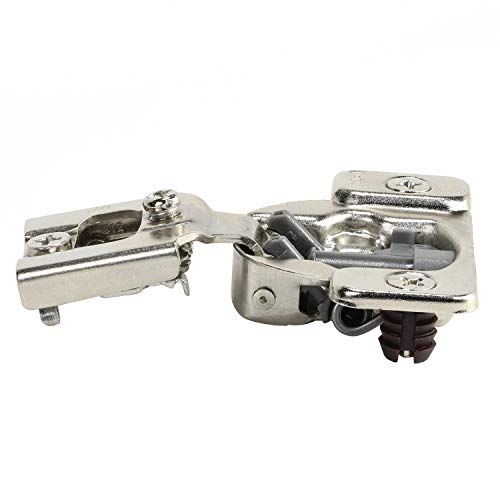 DTC 1/2" Overlay Soft Close 105 Degree 2 Cam Press in Face Frame Concealed Cabinet Hinge 6-Way Adjustable H8E055H (10 Pack) - Image 4