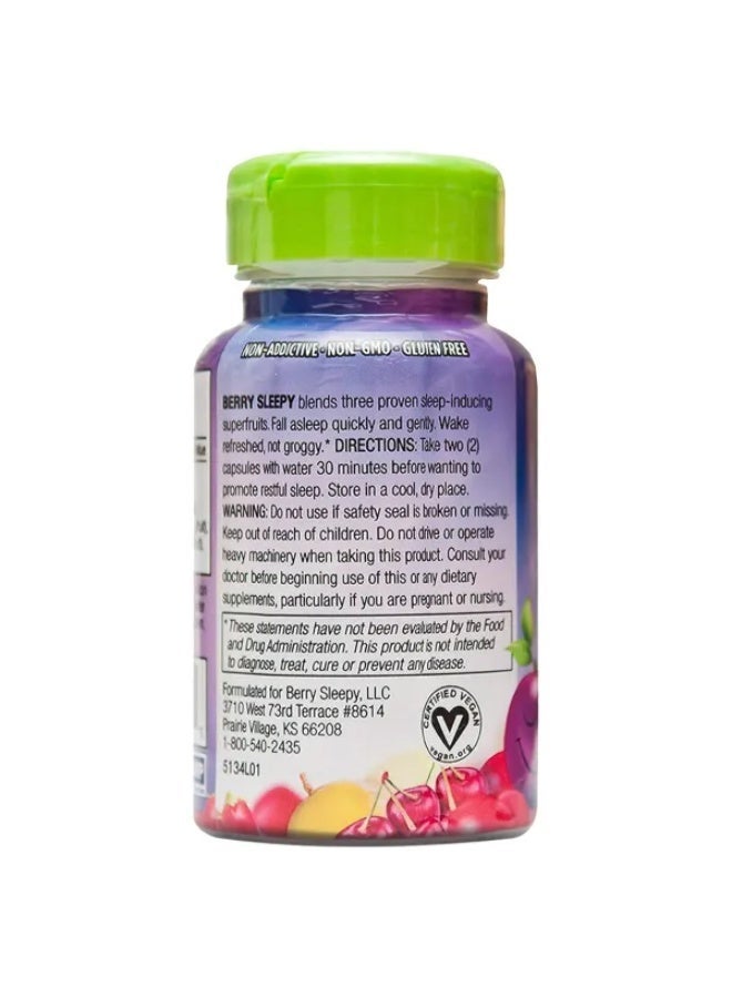PharMaxxi Berry Sleepy Dietary Supplement 60 Capsules - Image 2
