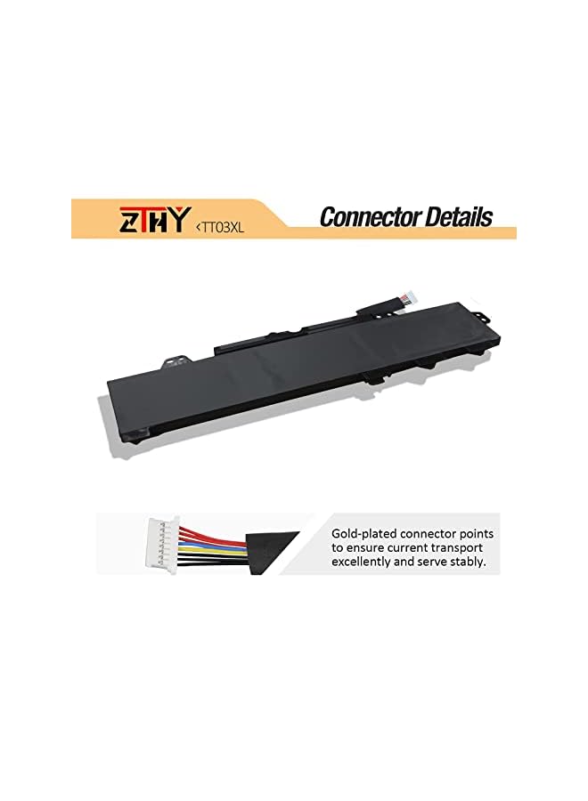 56Wh Tt03Xl Laptop Battery Replacement For Hp Elitebook 755 G5 850 G5 850 G6 Zbook 15U G5 15U G6 Series Notebook 932824-2C1 933322-855 932824-421 Hstnn-Lb8H Hstnn-Db8K 11.55V 4850Mah