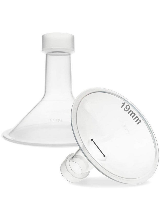 NENESUPPLY حلمة نينسوبلاي 19 مم متوافقة مع أجزاء مضخة لانسينه و مضخات الثدي. بديل لحلمة لانسينه 19 مم. - Image 1