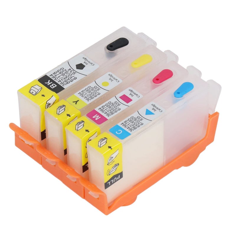 HP 655 Printer Ink Cartridge Set High Capacity 4 Colors Black Blue Red Yellow - Image 4