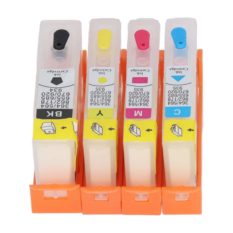HP 655 Printer Ink Cartridge Set High Capacity 4 Colors Black Blue Red Yellow - Image 3
