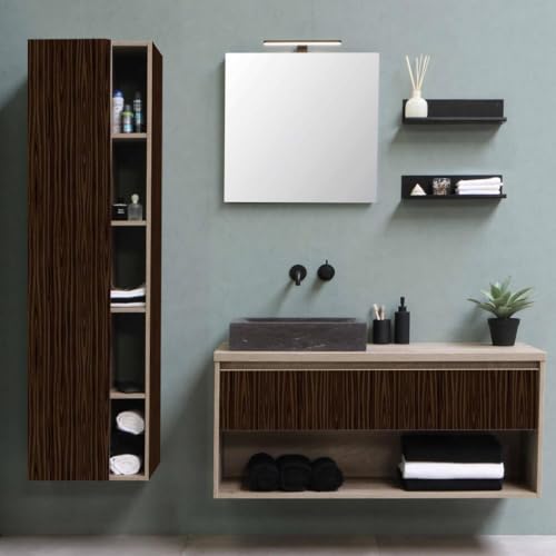 Doodad Self Adhesive Wooden Wallpaper - 45cm x 300cm, Covers 14.5 sq. ft | Coffee Brown Wood Peel & Stick Stickers for Table & Wall Decor - Image 5