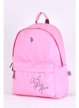 U.S. Polo Assn. حقيبة ظهر مدرسية بنات خفيفة الوزن وردية للسفر يومية PLCAN24227  - Image 4