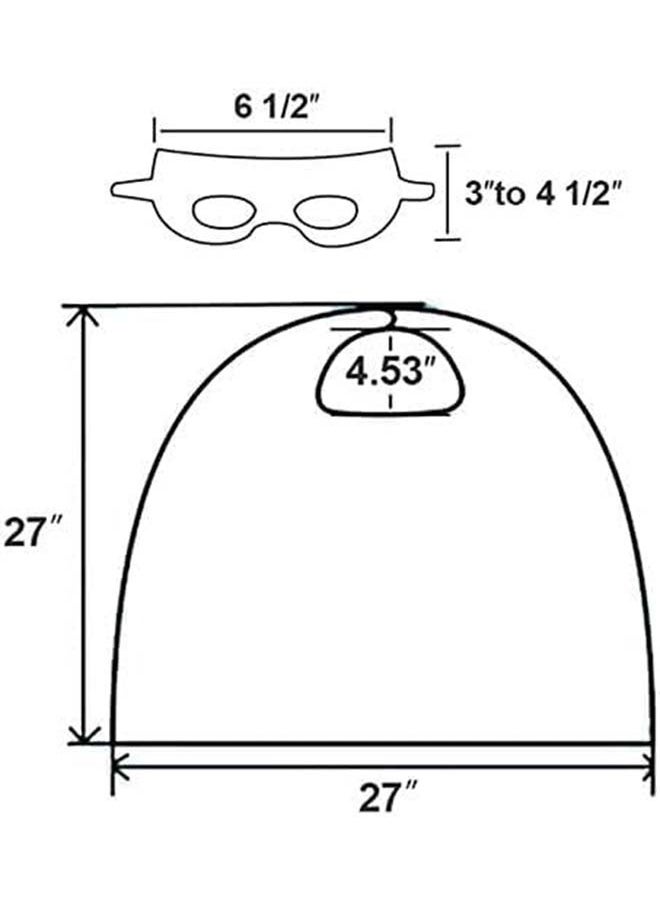 L&E Superhero Capes and Masks for Kids Halloween Cosplay Double Side Capes Superhero Toy Kids Best Gifts for Kids Boys Girls 3-12 Years  - Image 2