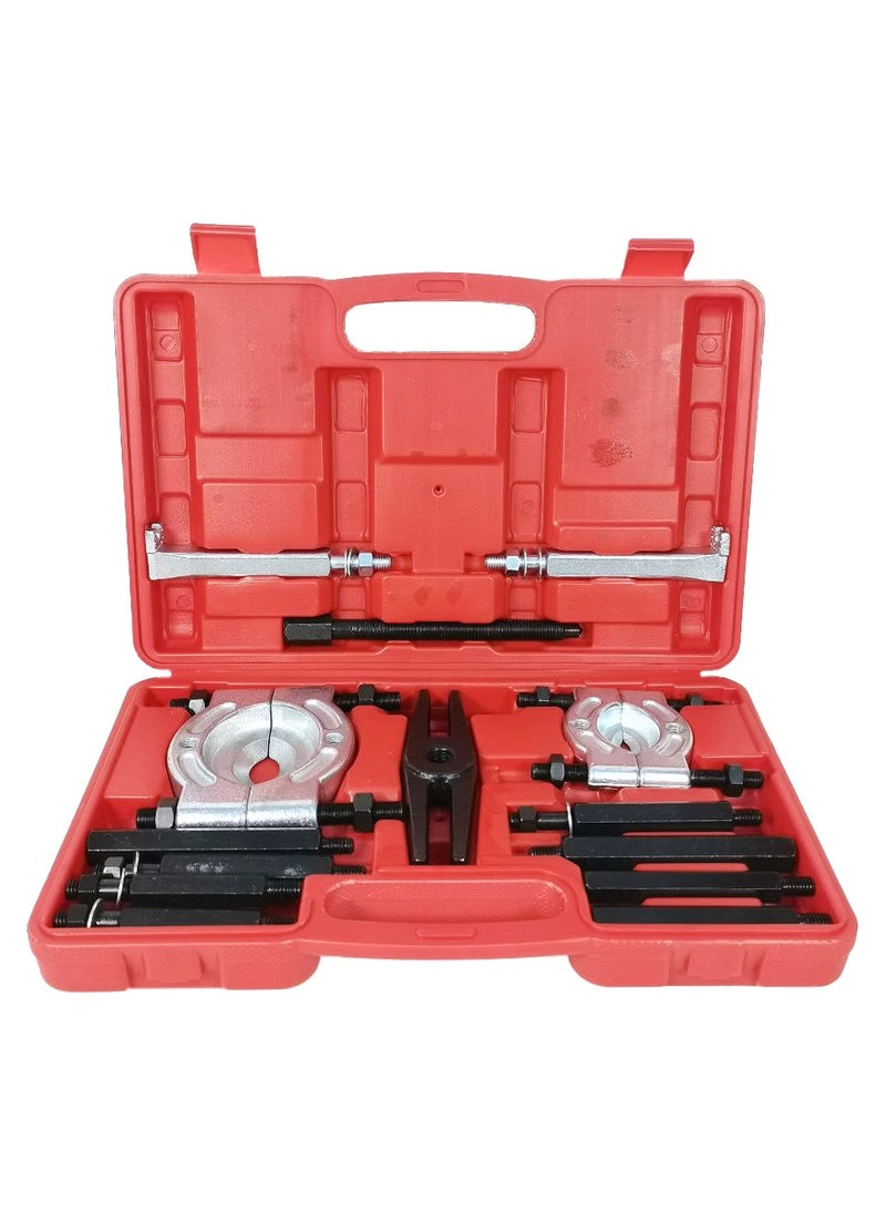 DEFAONS DEFAONS Repair Tool 14 Pcs Bearing Separator Puller Kit Heavy Duty Bearing Splitter Remover for Wheel Hub Gear Pinion Repair Tool  - Image 2