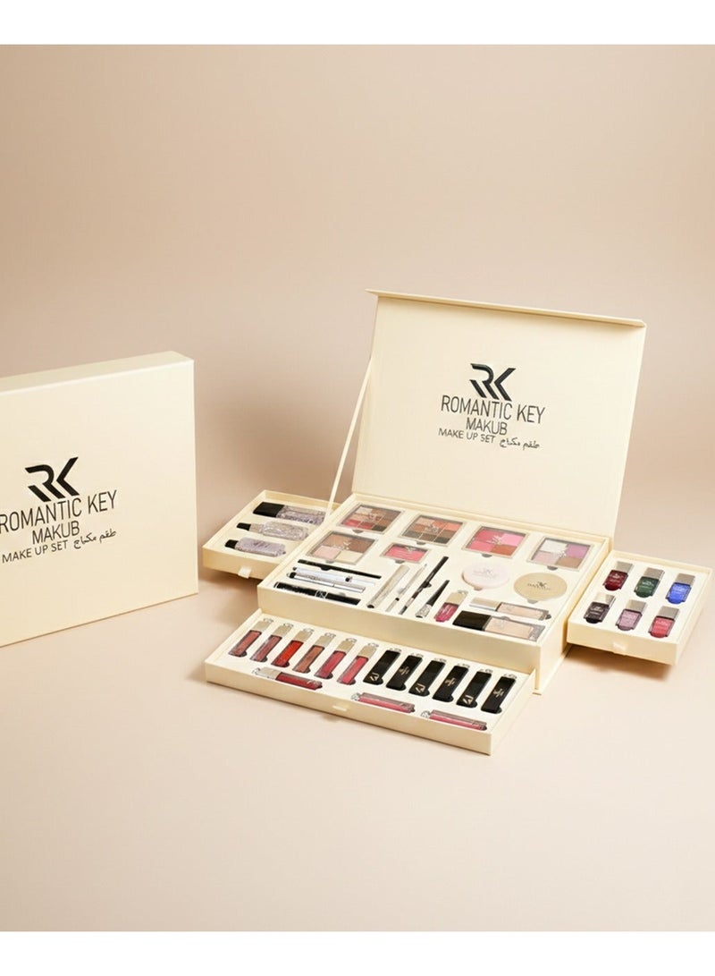 Romantic Key Complete Bridal Makeup Box - Image 2