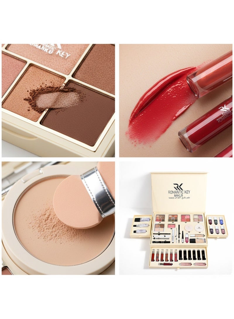 Romantic Key Complete Bridal Makeup Box - Image 4