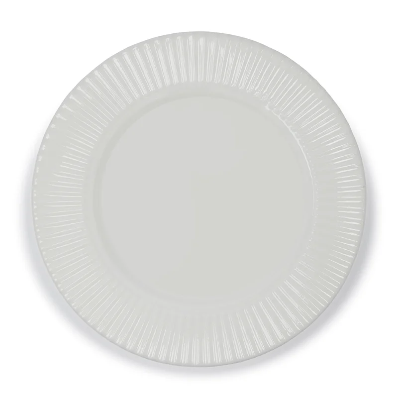 Simply Kitchen White Embossed Side Plate