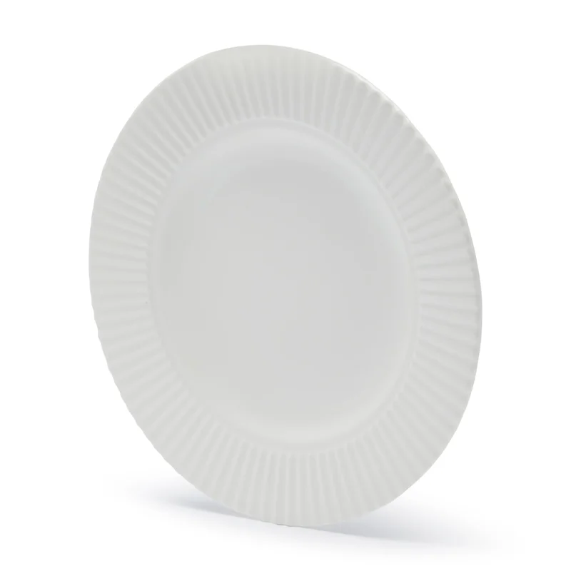 Simply Kitchen White Embossed Side Plate
