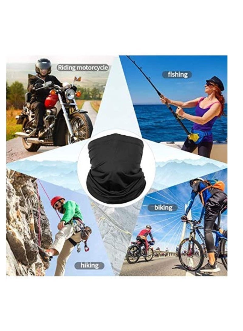 ECVV Outdoor Ice Silk Breathable Face Cover Neck Gaiter, Idea for Riding Fishing Ski Snowboard Running Climbing Motorcycle with Effective Protection for Sun and Dust- One Size - Image 3