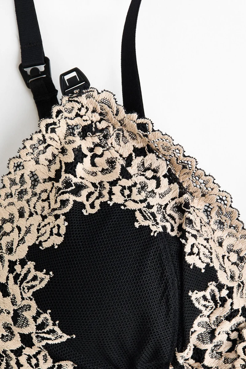 H&M  MAMA Padded lace nursing bra for Women | Best Price UAE