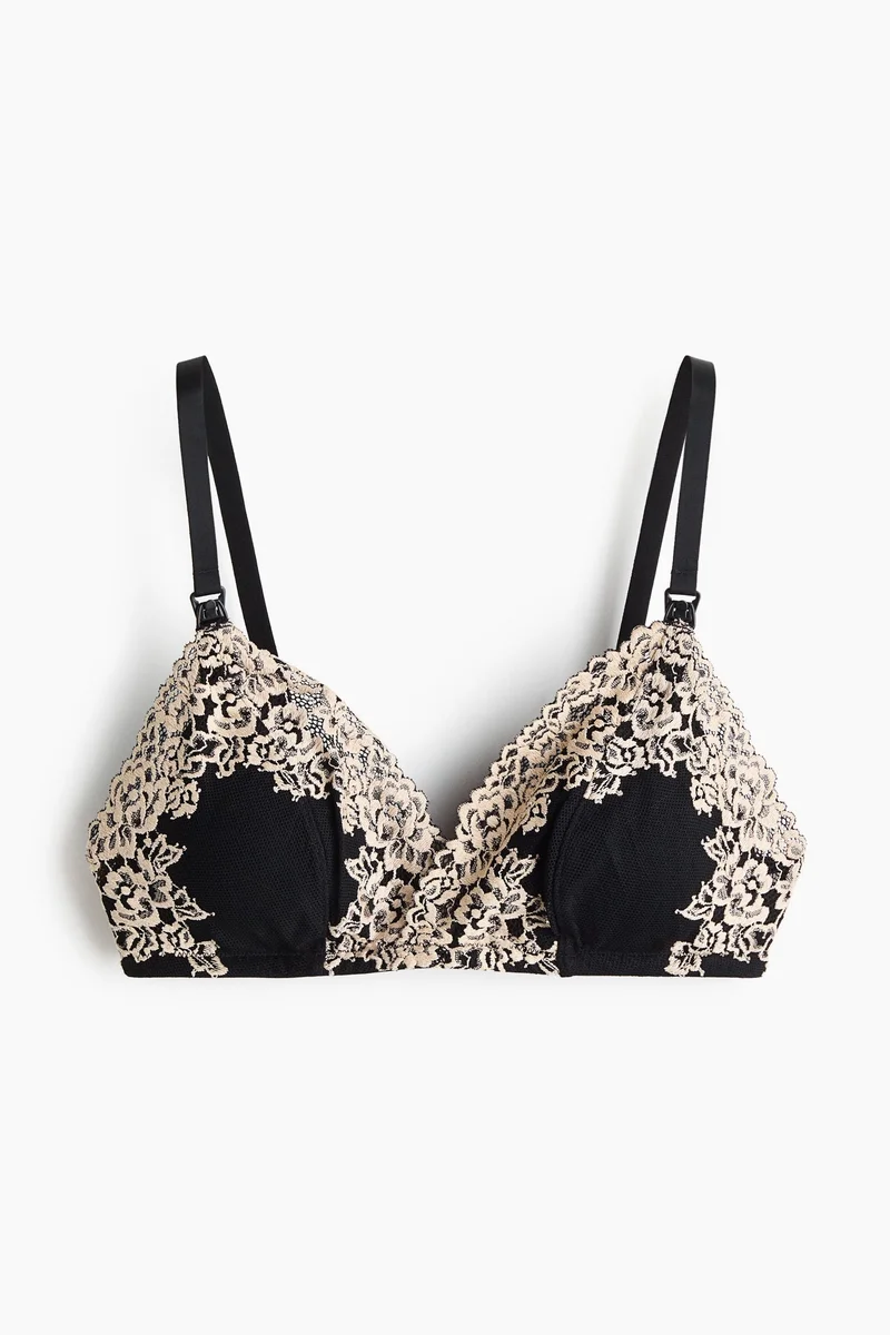 H&M  MAMA Padded lace nursing bra for Women | Best Price UAE