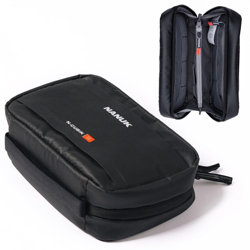 NANUK NCubik T2 Camera Bag Insert WaterResistant Pouch Shockproof Protective Camera Insert for Backpack Perfect for Accessories Gear 106 x 65 x 35 - Image 2