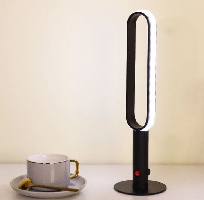 TABLE LAMPS RECHARGEABLE CORDLESS LED TABLE LAMP PORTABLE OUTDOOR TABLE LAMP BATTERY OPERATED IN BLACK BAR RESTAURANT GARDEN AMBIENT LIGHT DECORATIVE NIGHT WHITE LIGHT WARM LIGHT