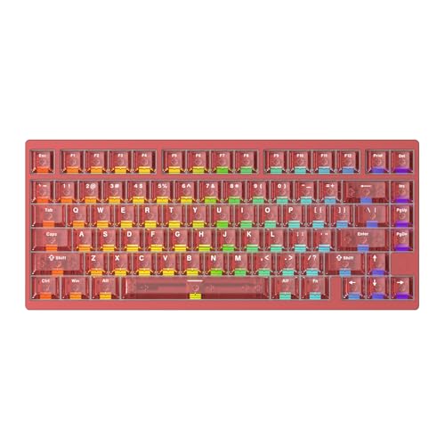 IROK MG75PRO 81 Keys Wired Magnetic Switch Mechanical Keyboard, Hall Effect, 8KHZ/ARGB/CNC Aluminum, Gasket Structure Gaming Keyboard(Red) - Image 1