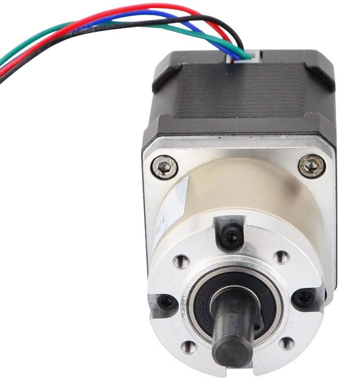 STEPPERONLINE 27:1 Planetary Gearbox High Torque Nema 17 Stepper Motor 3D Printer DIY Camera - Image 1