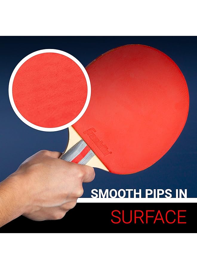 Franklin Sports Table Tennis Paddles Rubber Paddle Indoor Ping Pong Paddle - Image 3