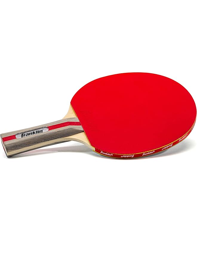 Franklin Sports Table Tennis Paddles Rubber Paddle Indoor Ping Pong Paddle - Image 1