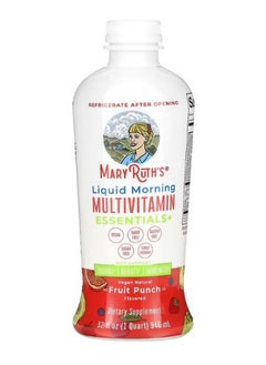 Liquid Morning Multivitamin Essentials Fruit Punch 32 fl oz 946 ml