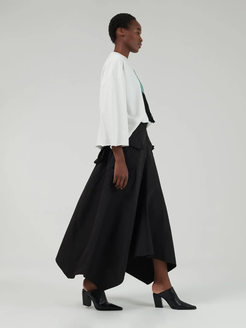 ليم كنزة مزينة بالشراشيب