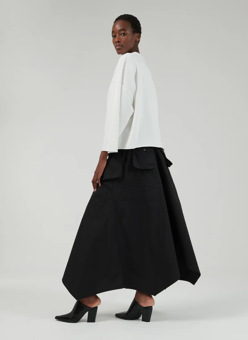 leem Fringe Detail Sweater