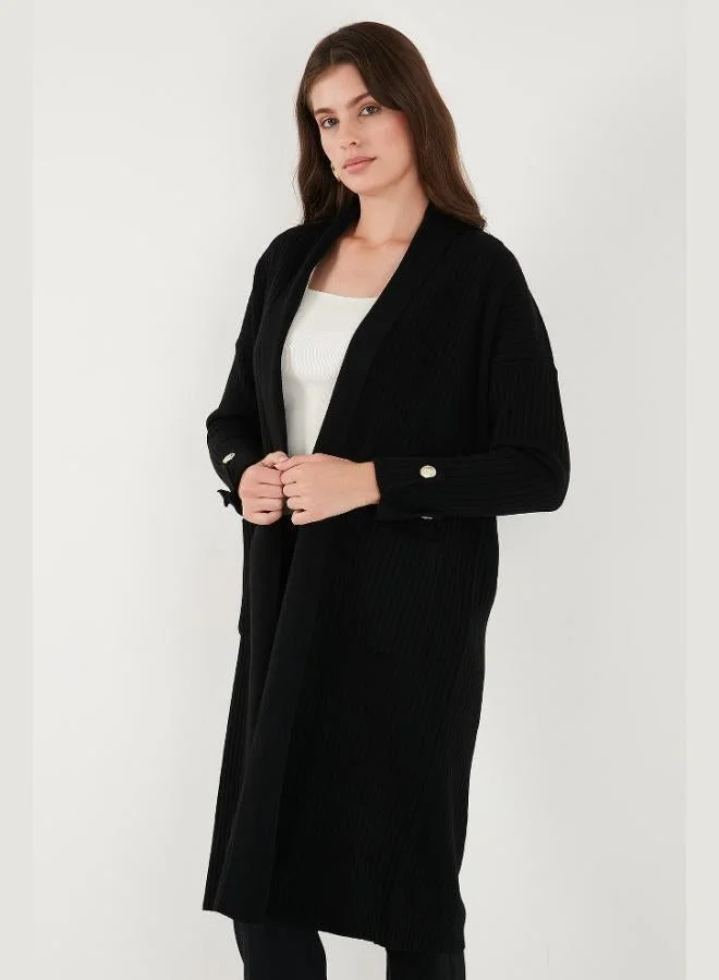 Lela Lela 100% Acrylic Knitted Long Cardigan Women's CARDIGAN 4615212