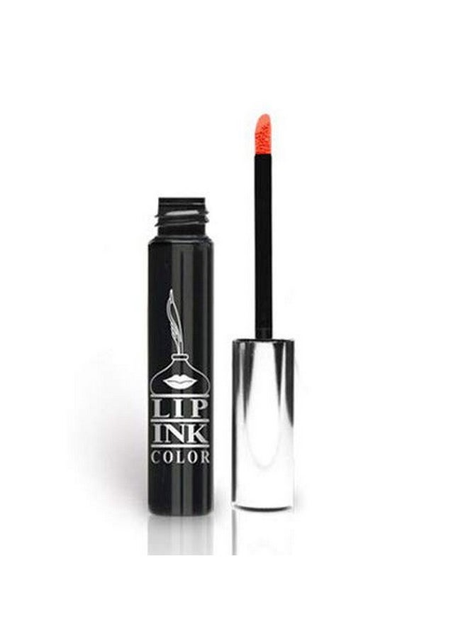 Lip Ink - Fire Red Liquid Lipstick 100% Smearproof Long Lasting Waterproof Vegan Wax Free Organic Kosher Natural Botanical 247 Confidence Cosmetics Usa Self Manufactured Factory Direct Since 1995 - Image 1