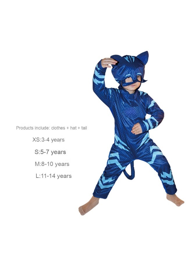 بدلة النوم للأبطال المMasked Halloween - زي تمثيلي للأطفال البطل الصغير - Image 1