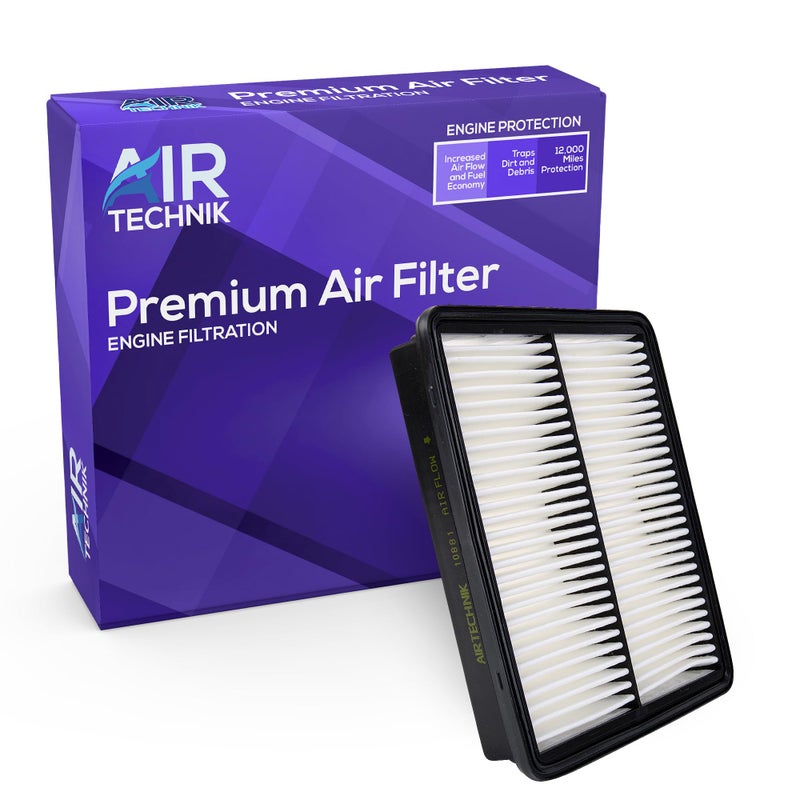 AirTechnik CA10881 Replacement Engine Air Filter | Fits 2012-2017 Hyundai Azera, 2010-2012 Santa Fe, 2011-2014 Sonata, 2013-2015 Kia Optima, 2014-2016 Cadenza, 2011-2013 Sorento - 28113-2P100 - Image 5