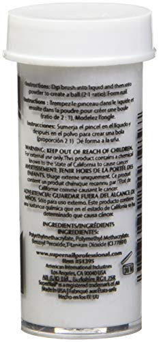 SuperNail super nail White Powder 025 Ounce - Image 5