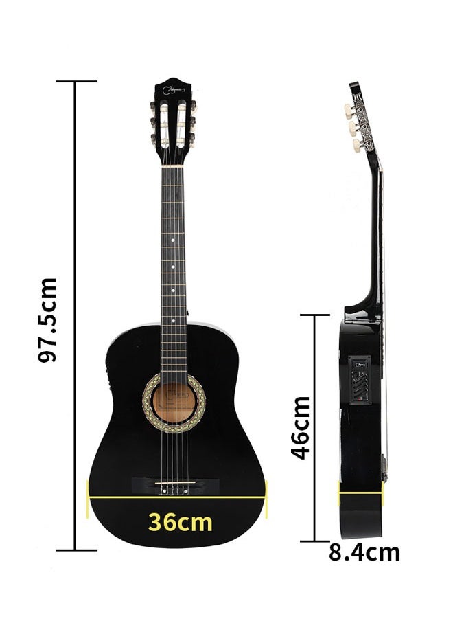 Jidyous 38 Inch Classical Guitar Set With Accessories Set  - Image 4