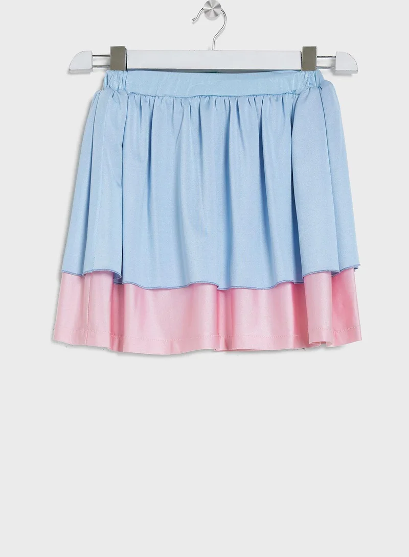 Little Golden Apple Kids Little Spaghetti Strap 2 Piece Dress Sets