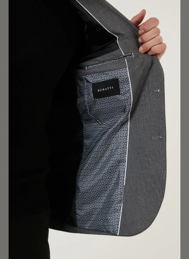 Buratti Buratti Slim Fit 6 Drop Double Slit Blazer Jacket Men's JACKET 216SERARDO