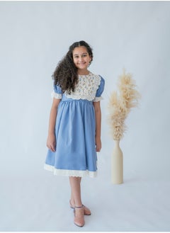 Bluebell Lace Collar Dress