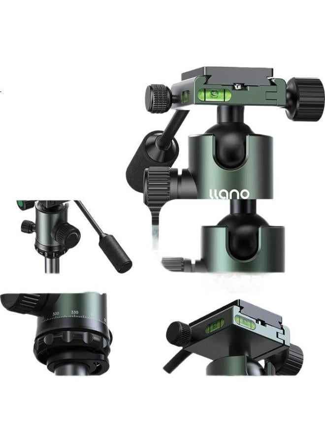 Llano X3 Camera Tripod, Monopod, Professional Anti-Shake Shooting Stand, Suitable For Fuji, Nikon, Sony, Canon Cameras Video Recording, Photography, Portable Storage Tripod - Image 1