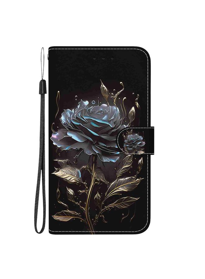 S-TOP Case For Honor X8 Crystal Texture Colored Drawing Leather Phone Case - Image 2