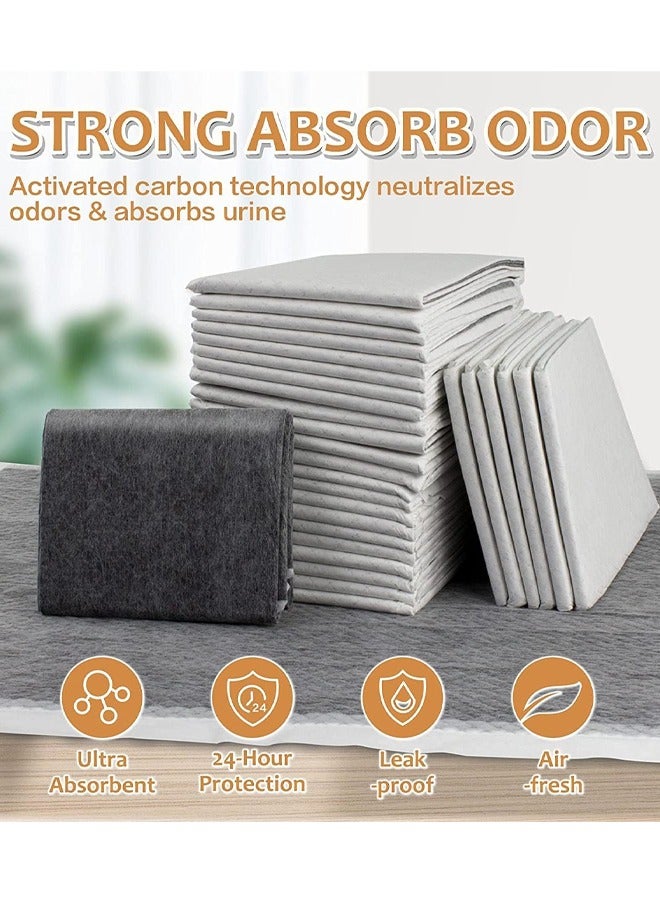 Aissiora Disposable Underpads for Baby, 100 Pack(33×45 cm), Leak-Proof Breathable Incontinence Diaper Changing Pad, Heavy Absorbency, and Soft Cover for Bed Waterproof Leak Proof Quick Absorb  - Image 5