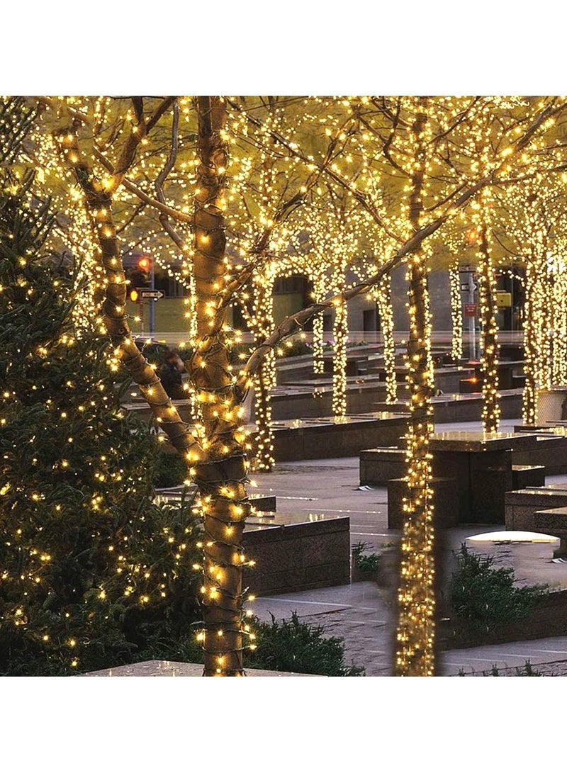 zayo Decorative LED Warm White String Lights 50 Meter with Power Plug - Image 4