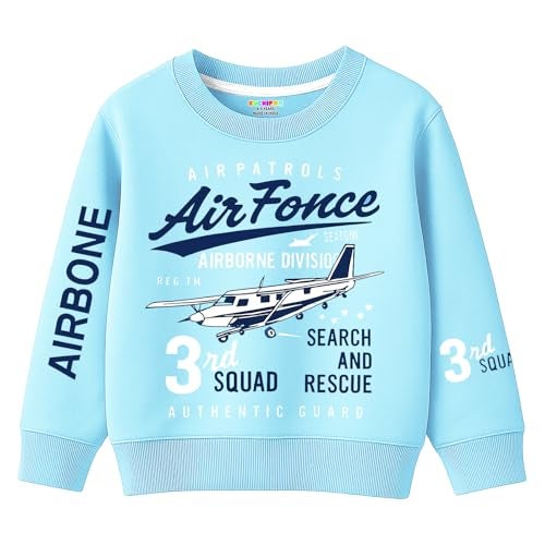 Kuchipoo Boys Regular Fit Winterwear Sweatshirt (KUC-SWT-358, 3-4 Years, Multi-Colored) - Image 1