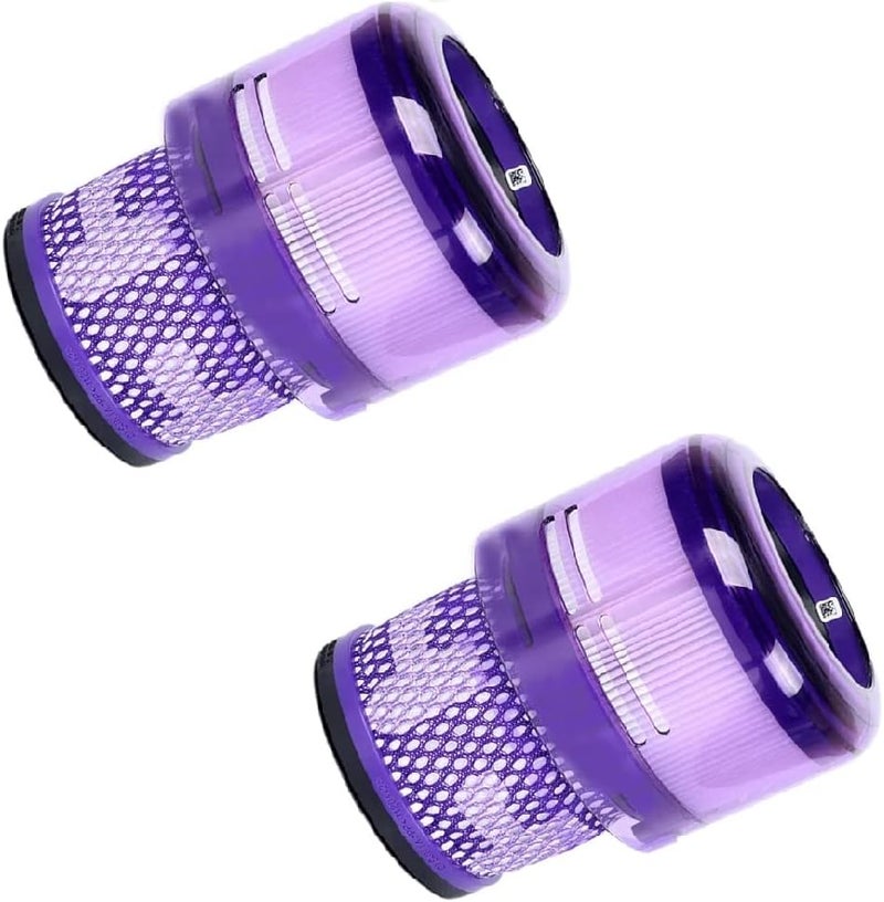 تشان تشنج قطع غيار لفلاتر الشفط من ، عدد 2 قطعة، لمكنسات الغبار Dyson SV19 Omni-Glide و SV12 Omni-Glide. رقم الجزء: 965241-01، مخصصة لتنظيف المنازل. - Image 1