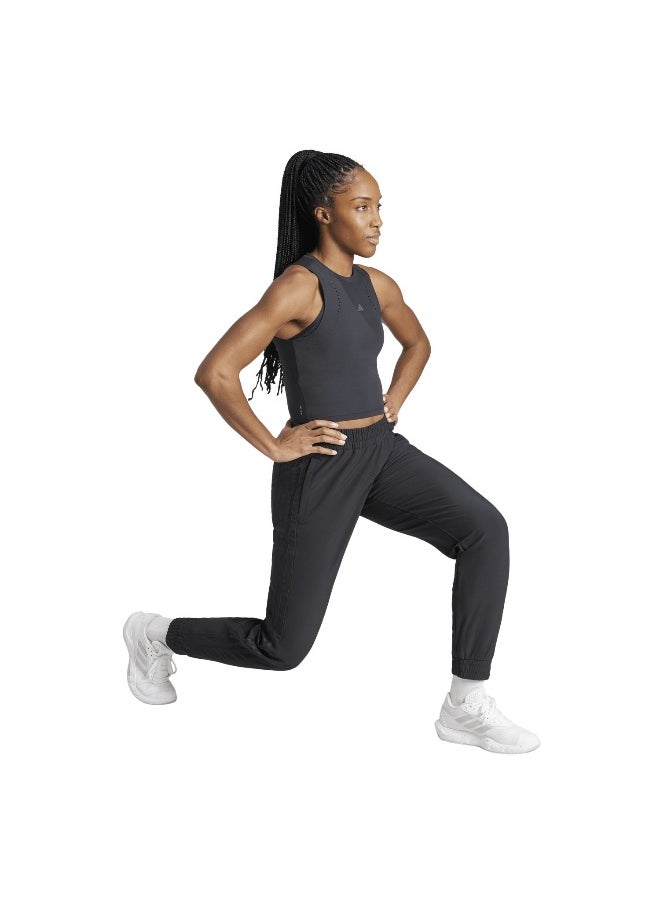Adidas adidas pacer workout 3 stripes woven mid rise women pants  - Image 5