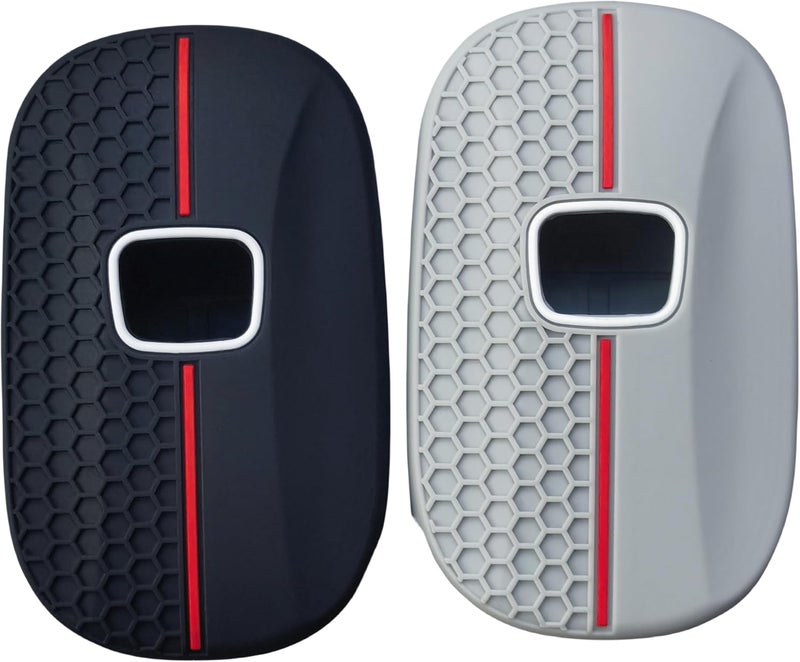 RUNZUIE Silicone Key Fob Cover Set for Honda - Image 3