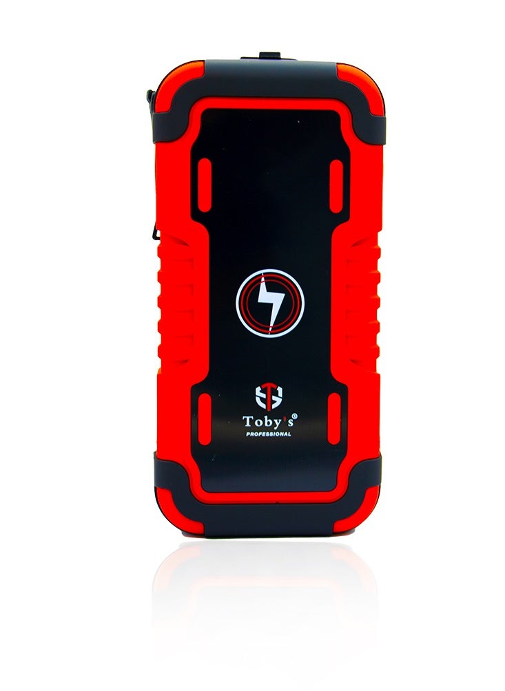 Toby's Toby's TBS X8 Powerful Jump Starter For Cars 8000mAh And 29.6WH Wireless Power Bank For Electronic Devices  - Image 1