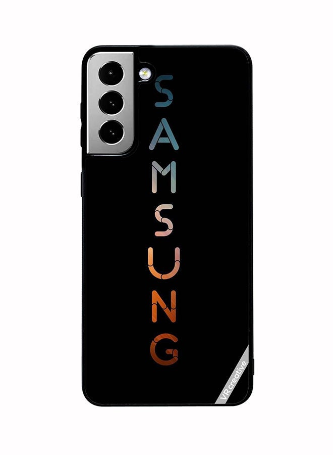 VR CREATIVE Protective Case Cover For Samsung Galaxy S21 FE 5G Samsung Design Multicolour - Image 1