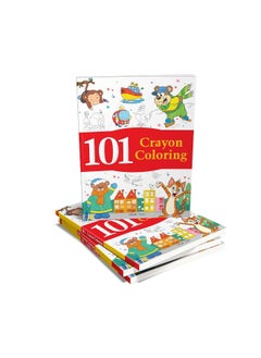 101 Crayon Coloring: Fun Activity Book For Children  - Image 2
