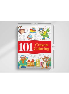 101 Crayon Coloring: Fun Activity Book For Children  - Image 5